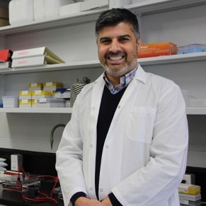 Dr. Mir Munir Rahim pictured in his lab