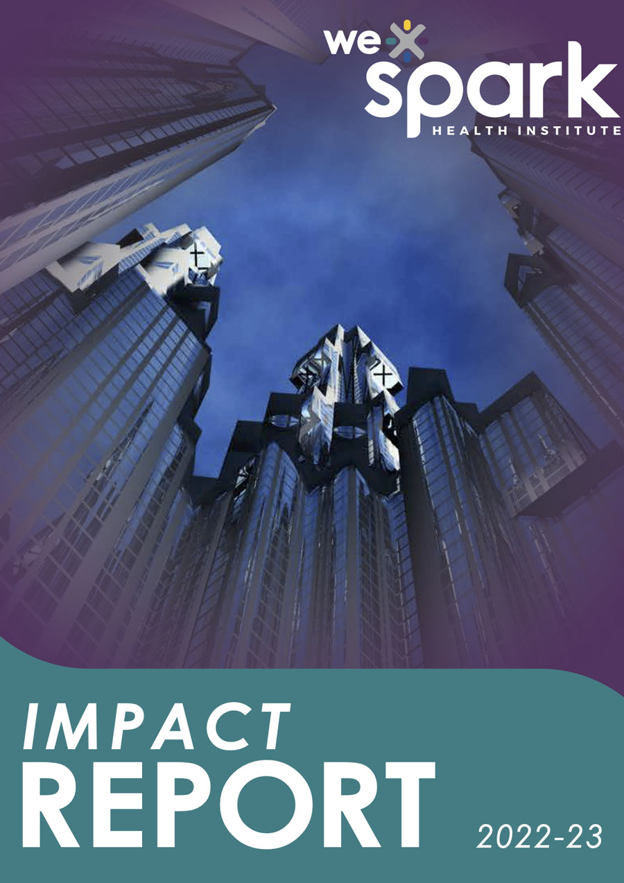 WE-SPARK Health Institute Impact Report 2022-23 Cover
