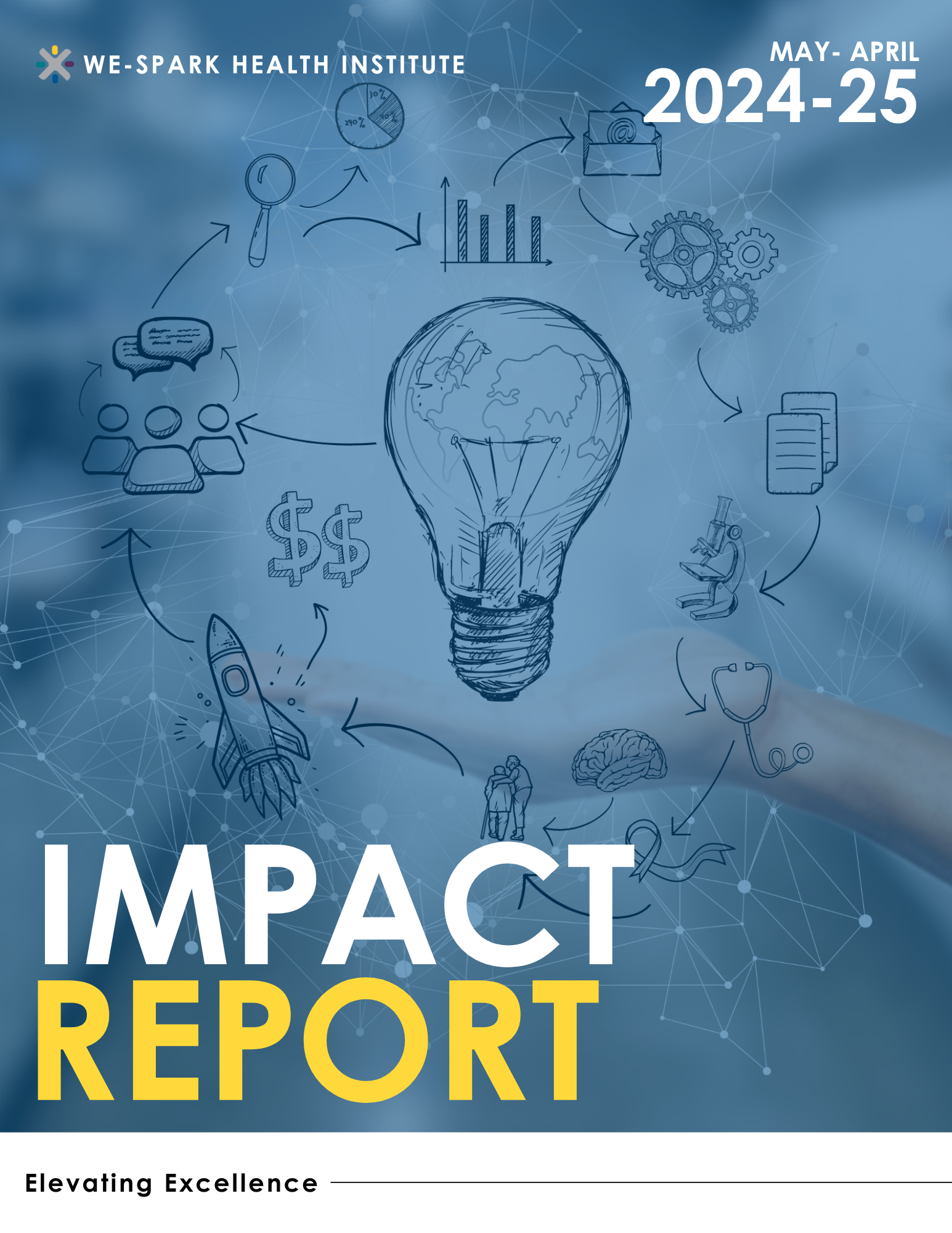 WE-SPARK Health Institute Impact Report 2022-23 Cover