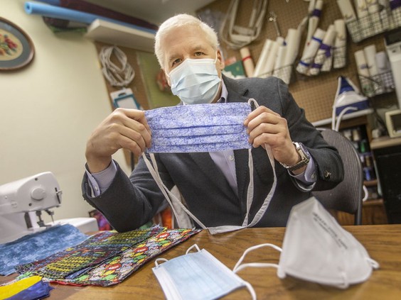 Local researcher offers best options to scarce N95 masks