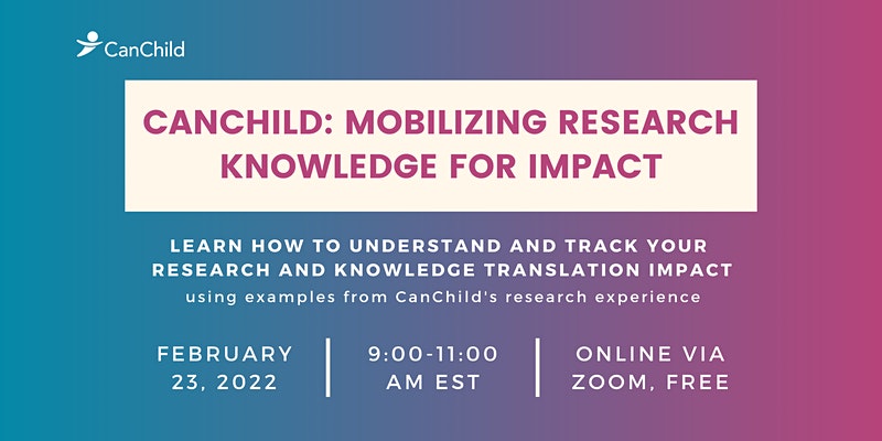 CanChild: Mobilizing Research Knowledge for Impact