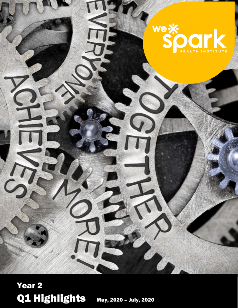 Quarterly report details WE-Spark Health Institute progress