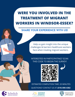 Exploratory Analysis of Healthcare Worker Experience with Migrant Workers in Windsor-Essex